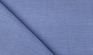 100% puro cotone fil a fil blu chiaro