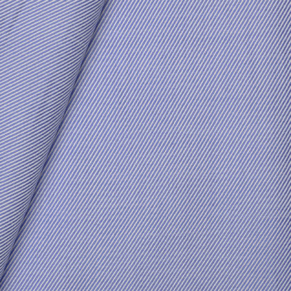 100% puro cotone twill doppio ritorto blu