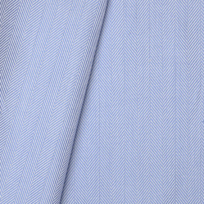 100% puro cotone doppio ritorto twill celeste scuro